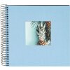 Goldbuch Album a spirale Bella Vista blu cielo 20x20 cm 40 pagine nere