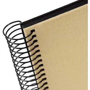 Goldbuch Album a spirale Bella Vista beige 24x17 cm 40 pagine nere