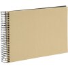 Goldbuch Album a spirale Bella Vista beige 24x17 cm 40 pagine nere