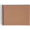 Goldbuch Album a spirale Bella Vista nocciola 24x17 cm 40 pagine nere