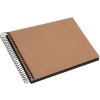 Goldbuch Album a spirale Bella Vista nocciola 24x17 cm 40 pagine nere