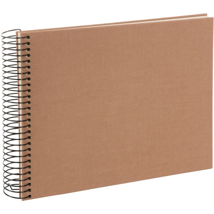 Goldbuch Album a spirale Bella Vista nocciola 24x17 cm 40 pagine bianche