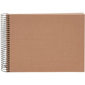 Goldbuch Album a spirale Bella Vista nocciola 24x17 cm 40 pagine bianche