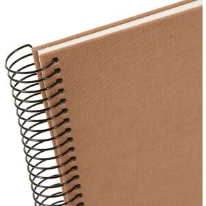 Goldbuch Album a spirale Bella Vista nocciola 24x17 cm 40 pagine bianche