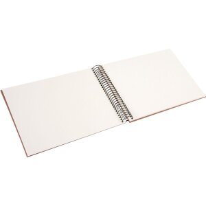 Goldbuch Album a spirale Bella Vista nocciola 24x17 cm 40 pagine bianche