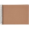 Goldbuch Album a spirale Bella Vista nocciola 24x17 cm 40 pagine bianche