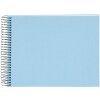 Album a spirale Goldbuch Bella Vista azzurro 24x17 cm 40 pagine bianche
