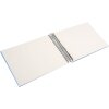 Album a spirale Goldbuch Bella Vista azzurro 24x17 cm 40 pagine bianche