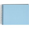 Goldbuch Album a spirale Bella Vista azzurro 24x17 cm 40 pagine nere