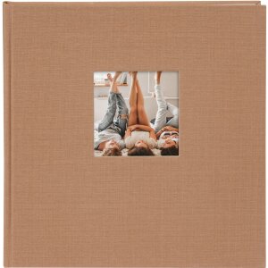 Goldbuch Album fotografico Bella Vista nocciola 25x25 cm 60 pagine bianche