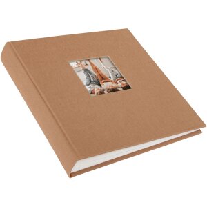 Goldbuch Album fotografico Bella Vista nocciola 25x25 cm 60 pagine bianche