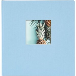 Goldbuch Album fotografico Bella Vista azzurro 30x31 cm 60 pagine nere