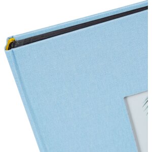 Goldbuch Album fotografico Bella Vista azzurro 30x31 cm 60 pagine nere
