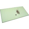 Cartella Goldbuch A4 sfrontata e libera verde muschio Il mondo 28,5x32x8 cm
