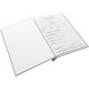 Goldbuch Cartella per pagelle sfacciata & libera verde muschio il mondo 12 tasche 24x30 cm