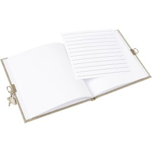 Goldbuch Diario Estate beige 16,5x16,5 cm 96 pagine bianche
