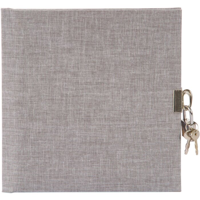 Diario Goldbuch Summertime grigio 16,5x16,5 cm 96 pagine bianche