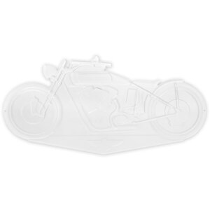Segno di latta ZEP SPEED 50x25 cm Moto