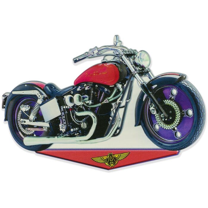 Segno di latta ZEP SPEED 46x30 cm Moto