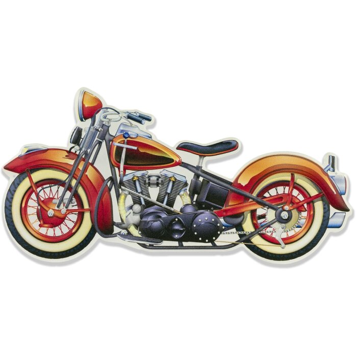 Segno di latta ZEP SPEED 44x22 cm Moto