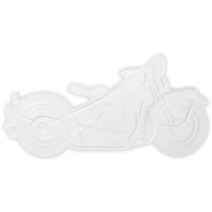 Segno di latta ZEP SPEED 44x22 cm Moto