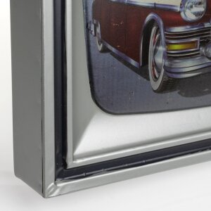 ZEP Decorazione da parete TELE 48x34x4 cm TV Garage