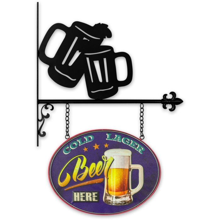 ZEP Decorazione murale BIRRA FREDDA 43x2x65 cm