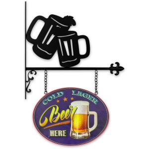 ZEP Decorazione murale BIRRA FREDDA 43x2x65 cm