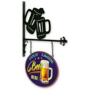 ZEP Decorazione murale BIRRA FREDDA 43x2x65 cm