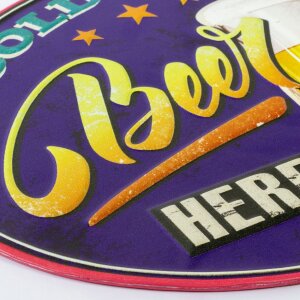 ZEP Decorazione murale BIRRA FREDDA 43x2x65 cm