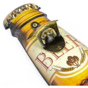 ZEP Decorazione da parete Pilsen 17x61x4 cm Apribottiglie XL