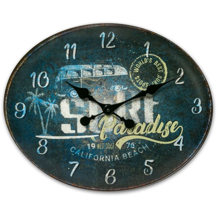 Orologio da parete ZEP MOON BAY 49x3x39 cm