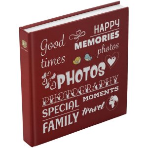 Henzo Jumbo Photo Album Wording 30x30 cm 100 pagine bianche
