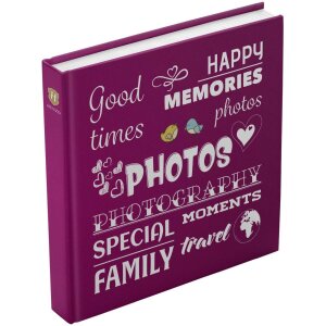 Henzo Jumbo Photo Album Wording 30x30 cm 100 pagine bianche