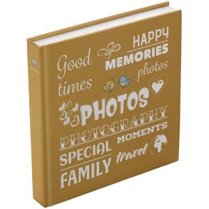 Henzo Jumbo Photo Album Wording 30x30 cm 100 pagine bianche