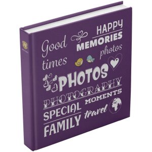 Henzo Jumbo Photo Album Wording 30x30 cm 100 pagine bianche