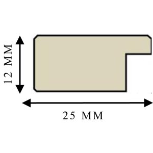Cornice Ceanothe Eternel 15x20 cm nero