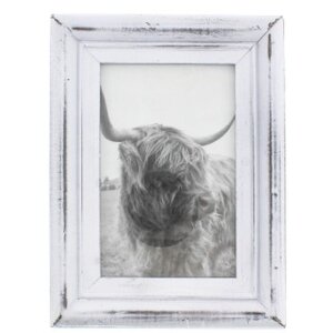 Hama Cornice per ritratti fotografici in legno Canuto Bianco 10 x 15 cm