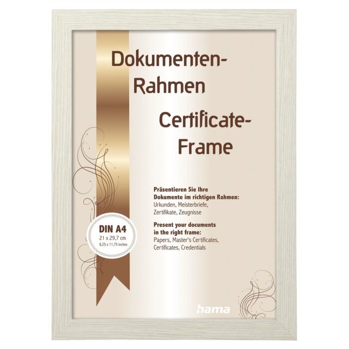 Telaio in legno MDF Hama Waves 21x29,7 cm betulla
