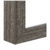 Hama Cornice in legno MDF Waves 20x30 cm taupe