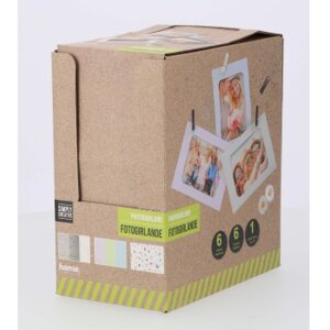 Ghirlanda fotografica Hama "Mix" con fermagli e cordoncino