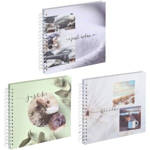 Hama Album a spirale Relax 28x24 cm 50 pagine bianche
