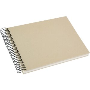 Album a spirale Goldbuch natureLove marrone 24x17 cm 40 pagine bianche