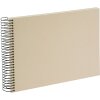 Album a spirale Goldbuch natureLove marrone 24x17 cm 40 pagine bianche