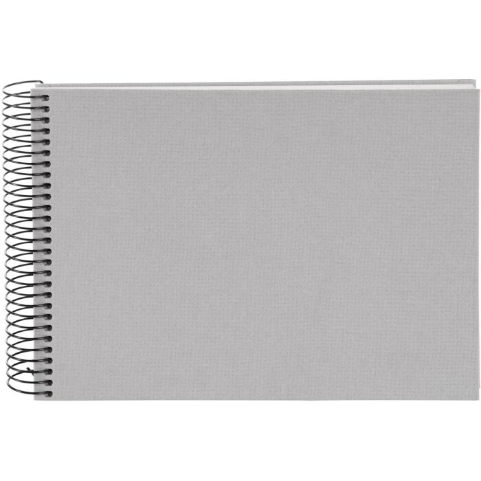 Album a spirale Goldbuch natureLove grigio 24x17 cm 40 pagine bianche