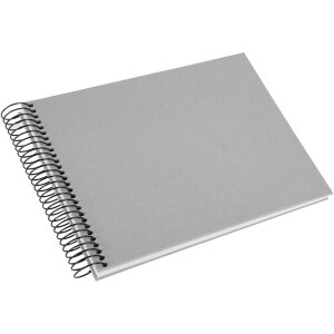 Album a spirale Goldbuch natureLove grigio 24x17 cm 40 pagine bianche