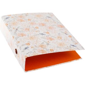Cartella Goldbuch DIN A4 Hybrid Heritage albicocca 8 cm di dorso