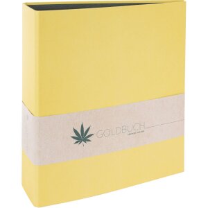 Goldbuch Cartella DIN A4 in canapa Cancelleria SunLight 8 cm dorso