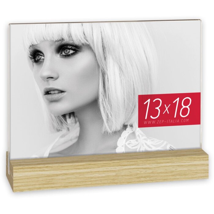 ZEP Portafoto acrilico Dresda 10x15 cm natura