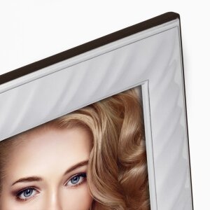 ZEP Cornice lucida Tropea argento 10x15 cm